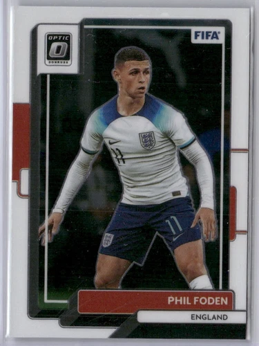 Phil Foden 2022-23 Panini Donruss Soccer FIFA Optic Base #30 England