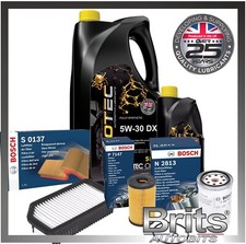 KIT TAGLIANDO per KIA SOUL 1.6 CRDi (2009-2015) AM - Kit Filtri Bosch + Olio 6L