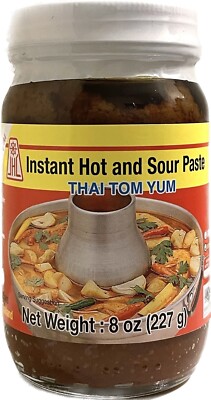 JHC Tom Yum Paste Thai Tom Yum Instant Hot & Sour Base 8oz | eBay