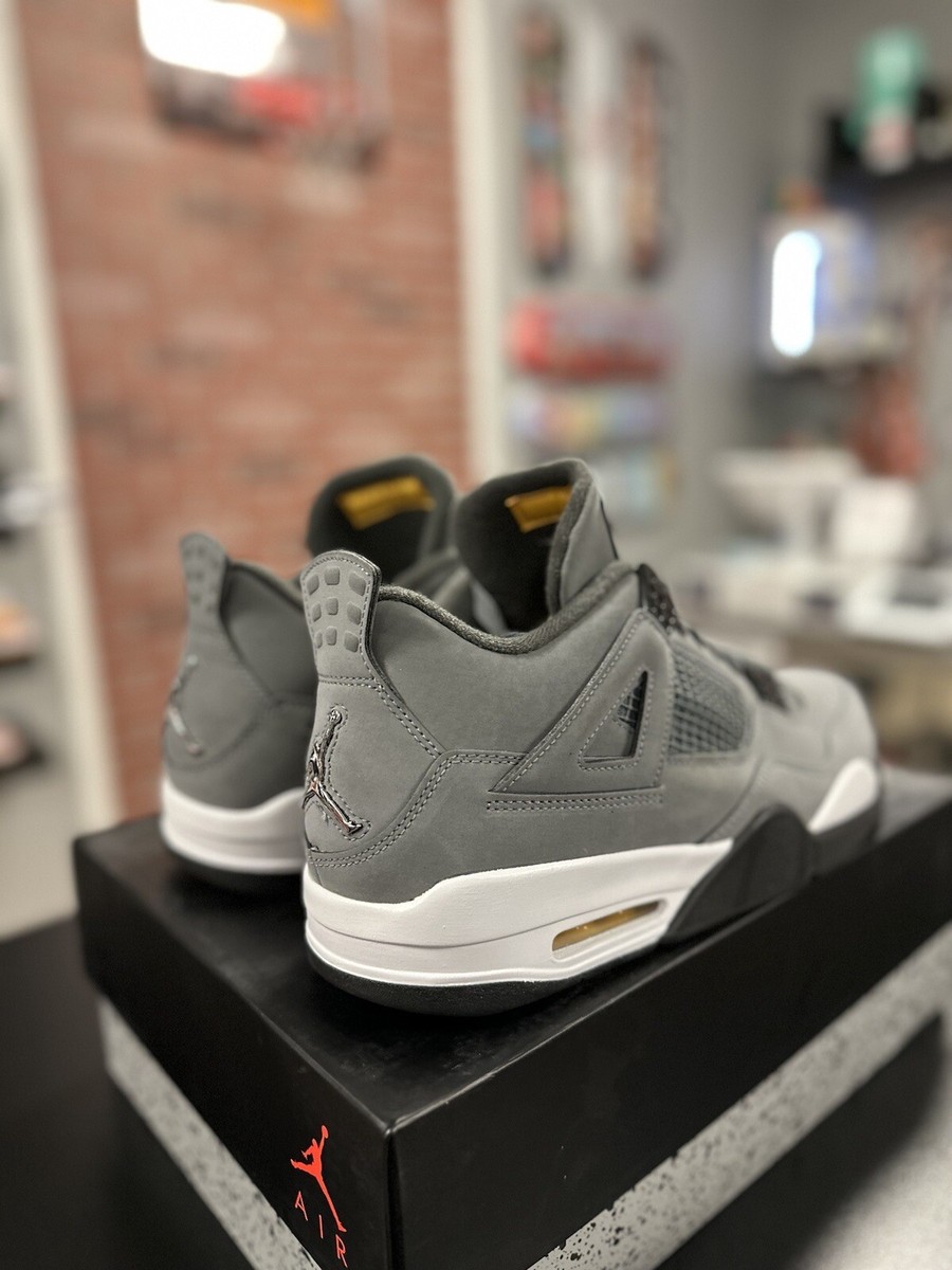 NIKE AIR JORDAN 4 RETRO COOL GREY (2019) - SIZE 12 (Brand New with