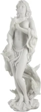 Aphrodite Greek Goddess of Love Marble Finish Statue