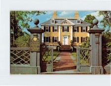 Postcard Longfellow House Cambridge Massachusetts USA