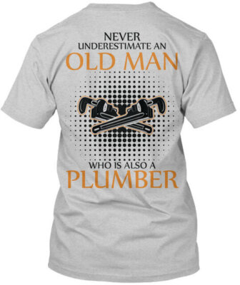 Plumber T-Shirt Made in the USA Size S to 5XL