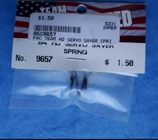 FACTORY TEAM ASSOCIATED 9657 HD SERVO SAVER SPRING B4 ASC9657 OPEN PACKAGE UNUSE