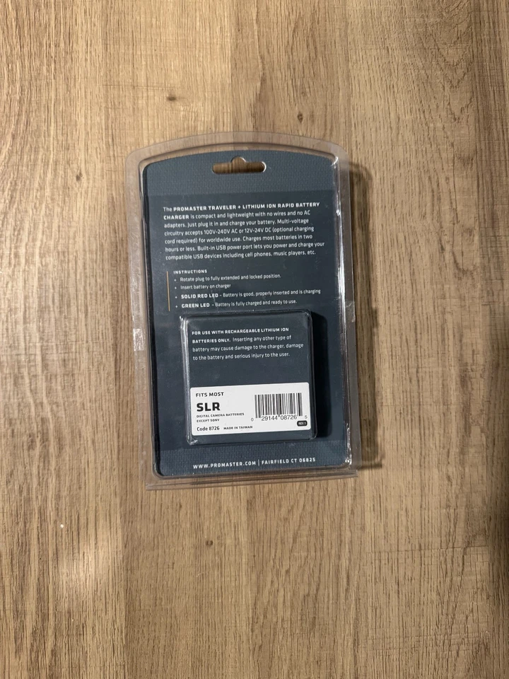 ProMaster Camera Battery Charger SLR NP-FW50 Li-Ion Battery - Image 2 of 2