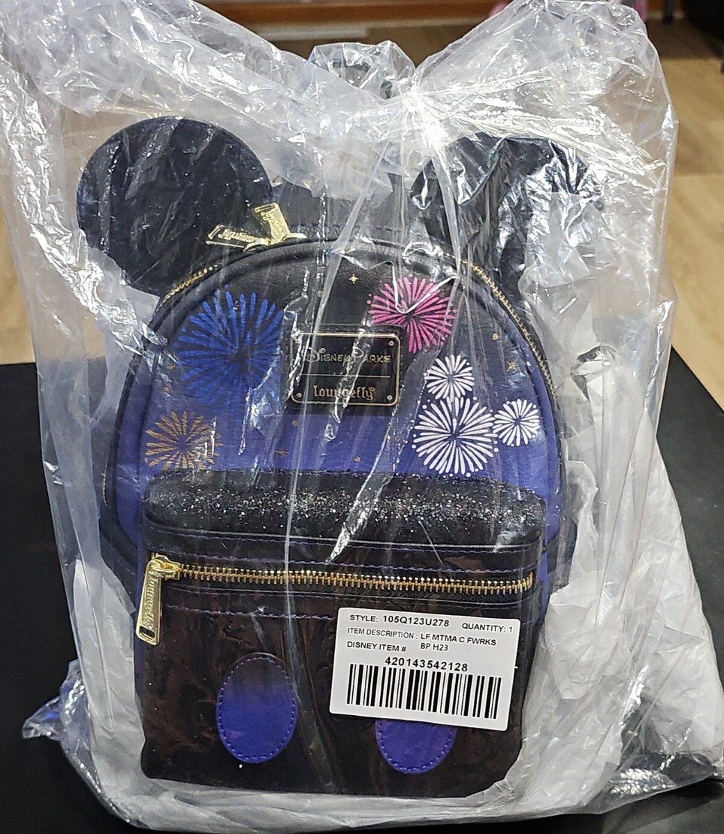 Disney Mickey Mouse Main Attraction Fireworks 50th Loungefly  display picture 3