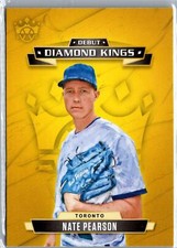 2021 Panini Diamond Kings #DDK-TO Nate Pearson Debut Diamond Kings Blue Frame