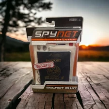Real Tech SpyNet Passport Secret ID Kit 11 Pieces Brand New Sealed
