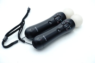 2 x Sony Playstation Move Motion Controller OEM CECH-ZCM1U