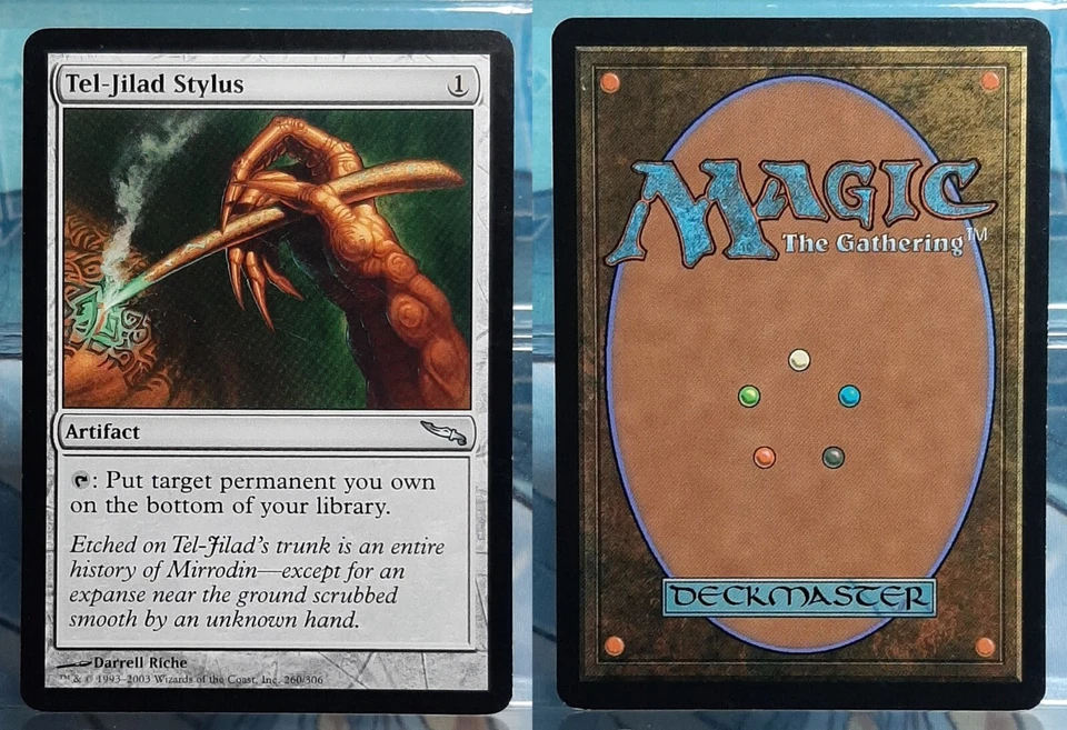 Magic Vintage - Tel-Jilad Stylus - Uncommon/Artefakt - Mirrodin - EN/NM - Bild 3 von 4