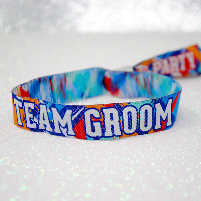 Team Groom Stag Party Wristbands ~ stag do favours accessories
