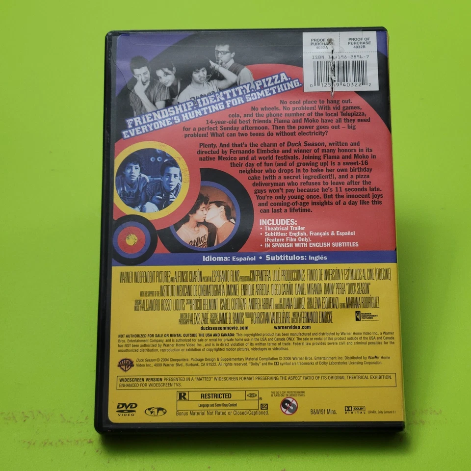 Duck Season [Temporada de Patos] (2006, DVD, Brand New) -- 📀  - Image 2 of 2