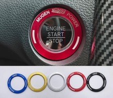 Mugen Power Red Push Start Stop Button Trim for Honda Civic Accord HRV CRV
