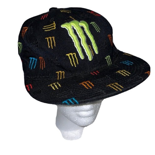 Monster Energy Drink Embroidered Fitted 