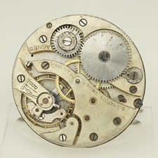 Rare Pocket Watch Movement Men's no fusee duplex chronometer no repeater RAR