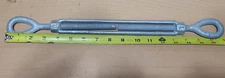 Galvanized Turnbuckle 1/2" x 16" Eye-Eye Turnbuckle Forged HDG Cable Rigging