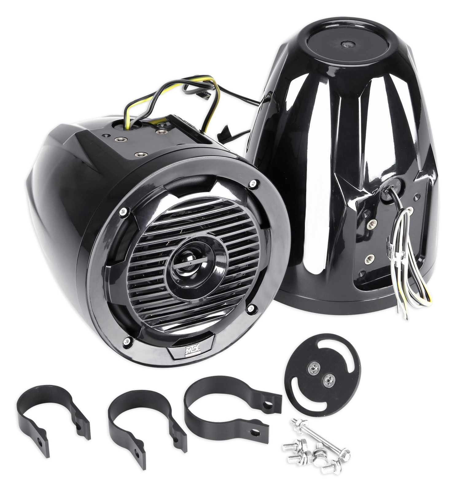 4 Динамики Усилитель Ресивер Комплект приборной панели сабвуфер с питанием для Polaris RZR XP1000900 2014-18 годов выпуска