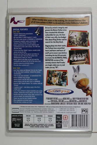 Monty Python And The Holy Grail | Encore (DVD, 1974) Region 4 Pre-Owned Sent Tra - Picture 2 of 2