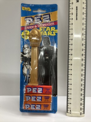 Vintage 1990s Star Wars PEZ Dispenser Sealed C3PO