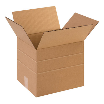 Box Usa Usa Multi-Depth Boxes Medium 12L X 10W X 8H 25-Pack - Corrugated