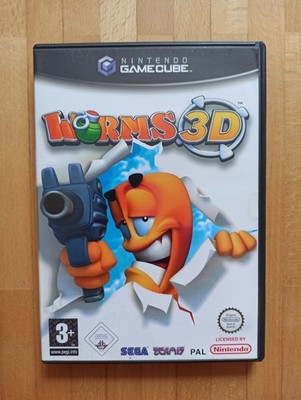 Nintendo Gamecube Worms 3D mit Anleitung Spiel