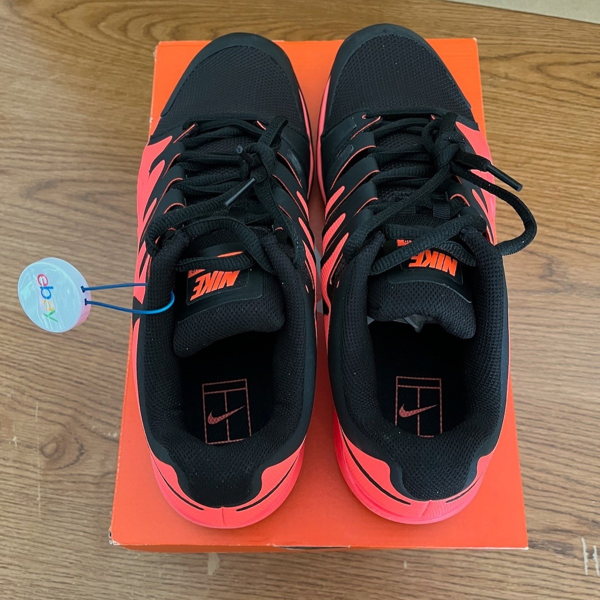 Nike Roger Federer RF 2015 US Open Zoom Vapor 9.5 X Tennis Shoes