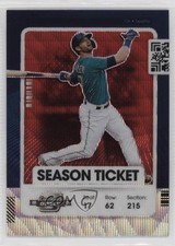2021 Panini Contenders Season Ticket Optic Red Wave Prizm Mitch Haniger #83 6o3