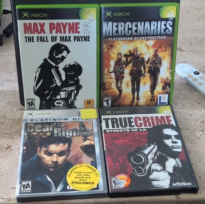Xbox 3rd-person shooter pack - Max Payne 2/Mercenaries/Dead to Rights/True Crime