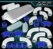 28 Turbo Fmic Front Mount Intercooler Tf Piping Silicone Couplers Custom Kit