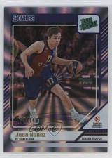 2024 Panini Donruss EuroLeague Rated Prospects Holo Laser /149 Juan Nunez 14mf