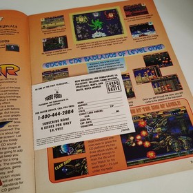 Turboforce Turbografx-CD System Game Magazine January 1993 Volume 3 Vintage