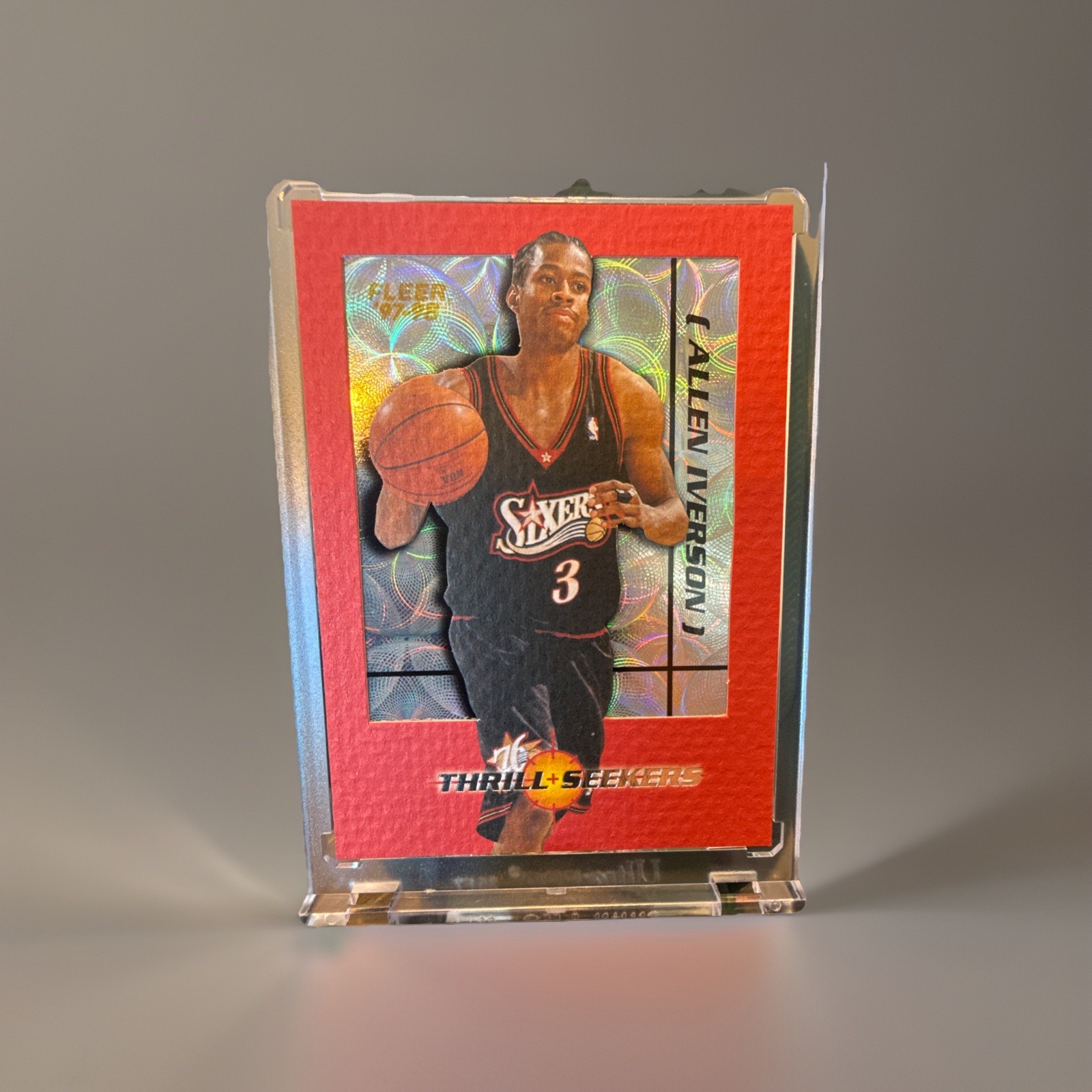 1997-98 Fleer - Thrill Seekers Allen Iverson #6 TS