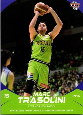 2019-20 BBM B.League Fast Break 2nd Half #092 Marc Trasolini