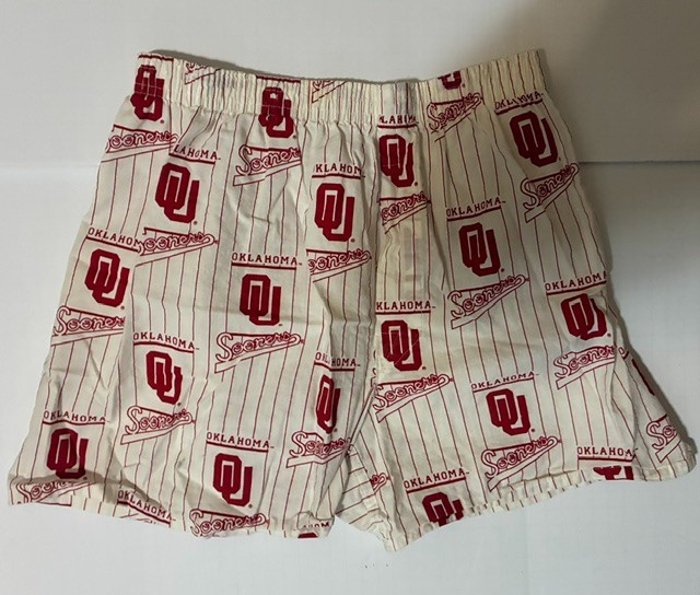 OKLAHOMA SOONERS VINTAGE BOXER SHORTS