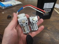 Ignition Switch Lock with 2 Keys Battery Charger for Motorcycle Electric Bike