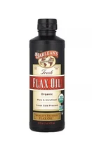 Barlean s Organic Fresh Flax Oil 16 oz 473 ml Gluten-Free, Kosher, Org, Raw READ
