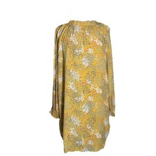 LOFT Long Sleeve Multicolor Floral Dress, Fully Lined - Size S