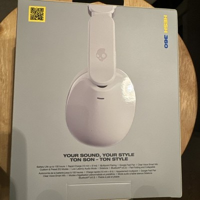 Skullcandy Hesh 360 Wireless Over-Ear Bluetooth Headphones Bone