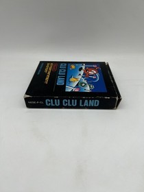 Clu Clu Land - Nintendo NES - OVP + Anleitung - Bienengr&auml;ber