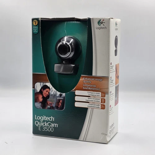 Logitech Quickcam E3500 New And Sealed 