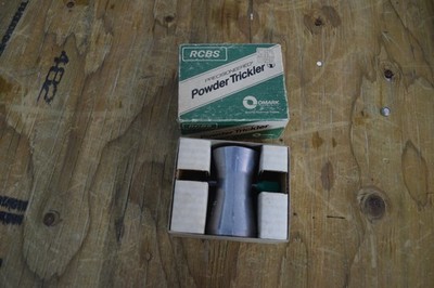 RCBS Precisioneered Powder Trickler Reloading Tool Omark Vintage Reload Supplies