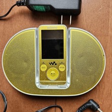 SONY WALKMAN Portable Speaker Gold Color LCD Ready to Use Fully Functional
