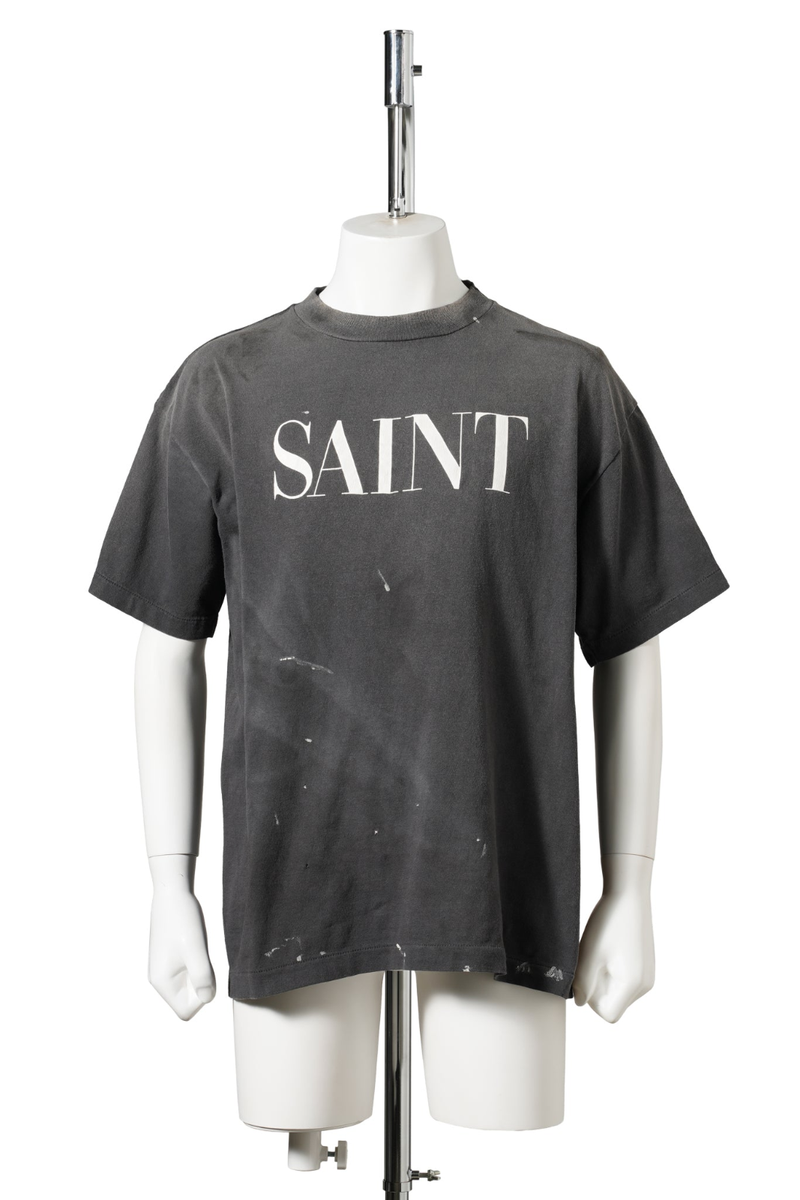 SAINT Mxxxxxxx x SS T-shirt Saint 666 Black | eBay