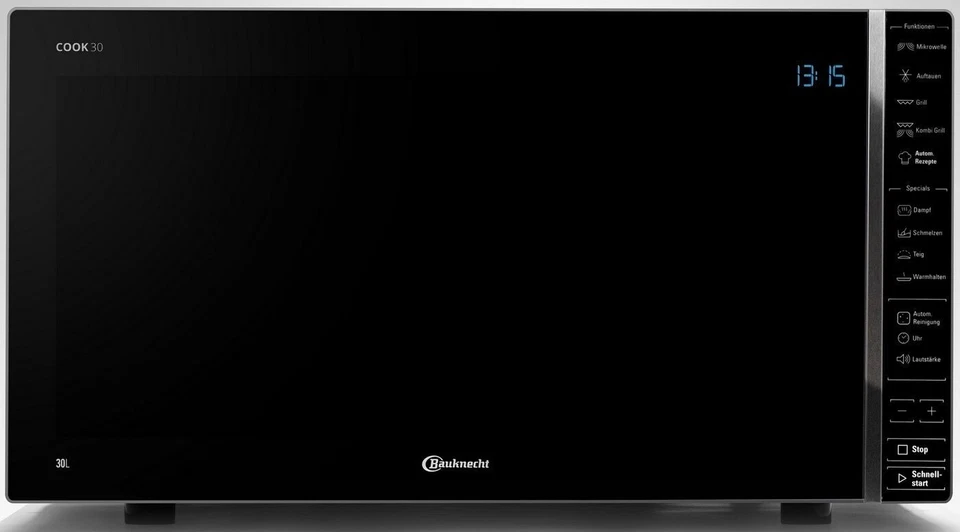 Mikrowelle mit Grillfunktion  30L 900W - Bauknecht Cook 30 MW304M - Bild 4 von 4