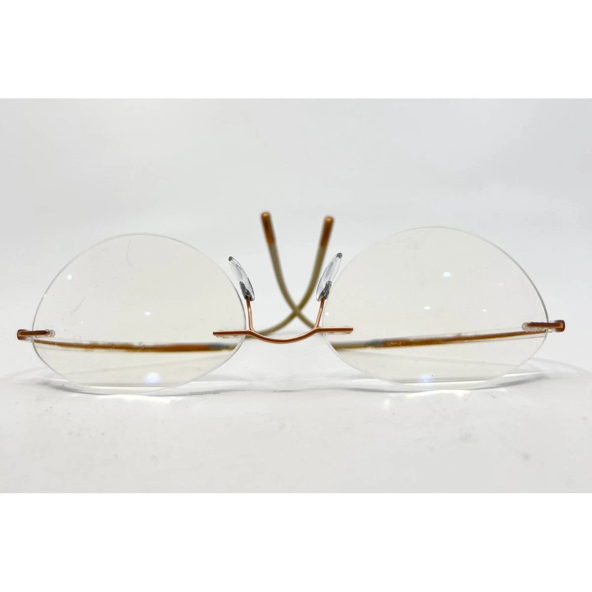 Silhouette Women Gold Eyeglass Frames | eBay
