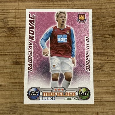 Match Attax Extra 2008/09 Radoslav Kovac Neu Signatur (Beschreibung lesen)