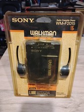 Sony Walkman WM-F2015 Cassette Player AM/FM Radio/Cassette