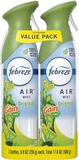 Febreze Air Freshener Spray,Odor-Fighting Room Spray,Gain Original, 8.8oz,2Count