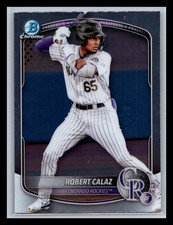 Robert Calaz Colorado Rockies 2025 Bowman #BP-40 Prospects