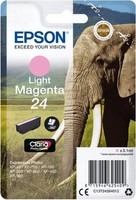 Original Druckerpatrone Epson T2426 Light Magenta C13T24264012 Hell Rot Elefant